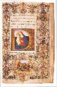 CHERICO, Francesco Antonio del Prayer Book of Lorenzo de  Medici uihu oil